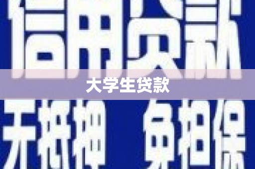 资中大学生贷款