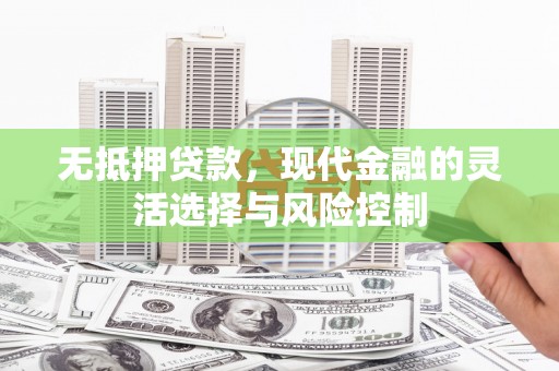 资中无抵押贷款，现代金融的灵活选择与风险控制