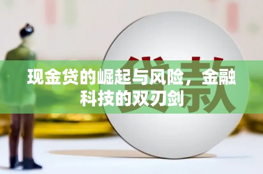 资中现金贷的崛起与风险，金融科技的双刃剑