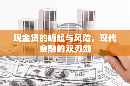 资中现金贷的崛起与风险，现代金融的双刃剑