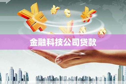 资中金融科技公司贷款