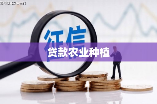 资中贷款农业种植
