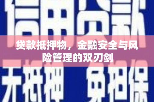 资中贷款抵押物，金融安全与风险管理的双刃剑